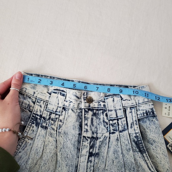 Deadstock Lee Acid High Waist Jeans kids 12 SLIM - Picture 9 of 11